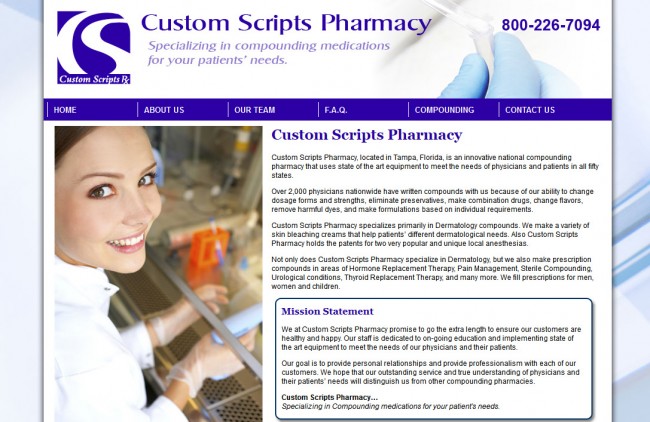 Custom Scripts Pharmacy
