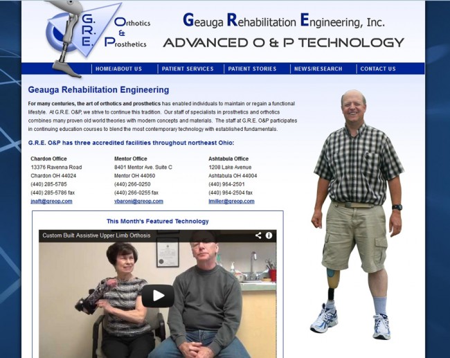 G.R.E. Orthotics & Prosthetics