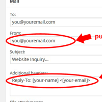 Yahoo! Emails Not Coming through Contact Form