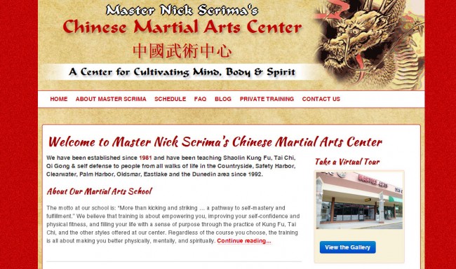 Master Nick Scrima's Chinese Martial Arts Center